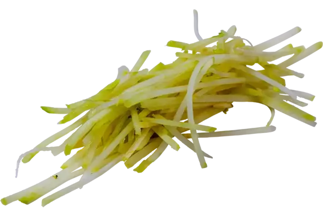 Koolrabi julienne 3 mm zak 1kg kist 8 stuks